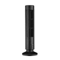 Dido Tower Fan Adjustable USB Cooling Fan Standing Bladeless Floor Air Cooler for Home Office, Black