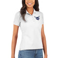 Women's Antigua White Charlotte Hornets Legacy Pique Polo