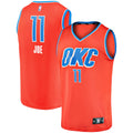 Youth Fanatics Branded Isaiah Joe Orange Oklahoma City Thunder Fast Break Replica Player Jersey - Statement Edition