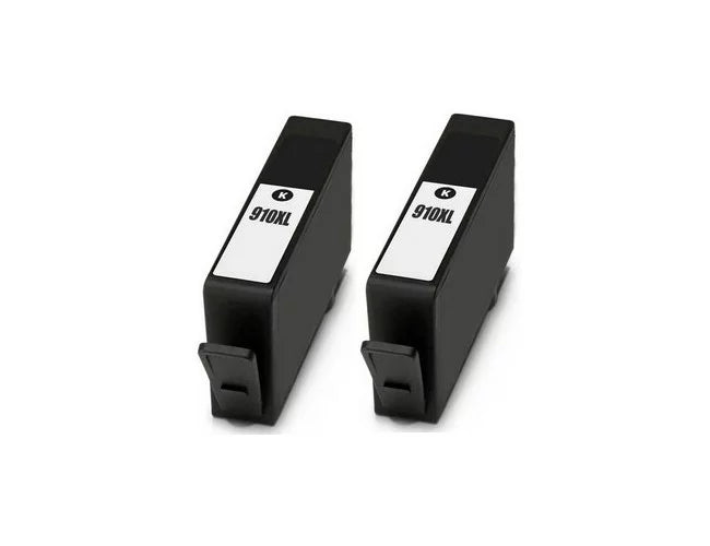 PrinterDash Remanufactured Replacement for HP OfficeJet Pro 8010//8014/8015/8020//8023/8024/8025/8028/8030/8035 Black High Yield Inkjet (2/PK-825 Page Yield) (NO. 910XL) (3YL80AE_2PK)