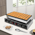 WUZSTAR 50pcs Nonstick Electric Waffle Maker Mini Dutch Pancake Baker Dorayaki Maker Machine