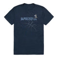 W Republic Products 510-252-BGT-01 Western Washington University Basketball College Tee, Navy - Small