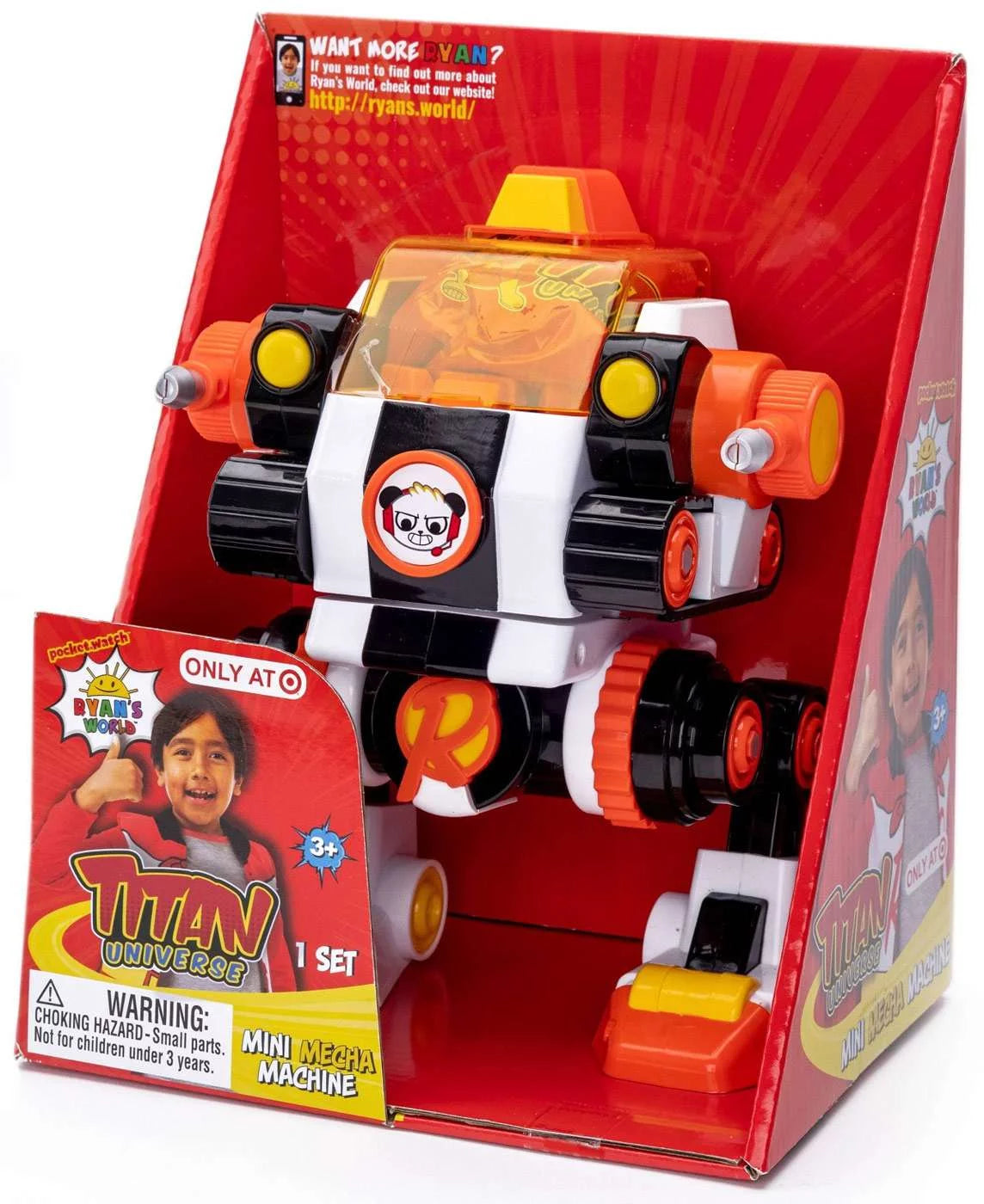 Ryan's World Titan Universe Mini Mecha Machine Set