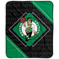 Pegasus Boston Celtics 50 x 60 Diamond Logo Fleece Blanket