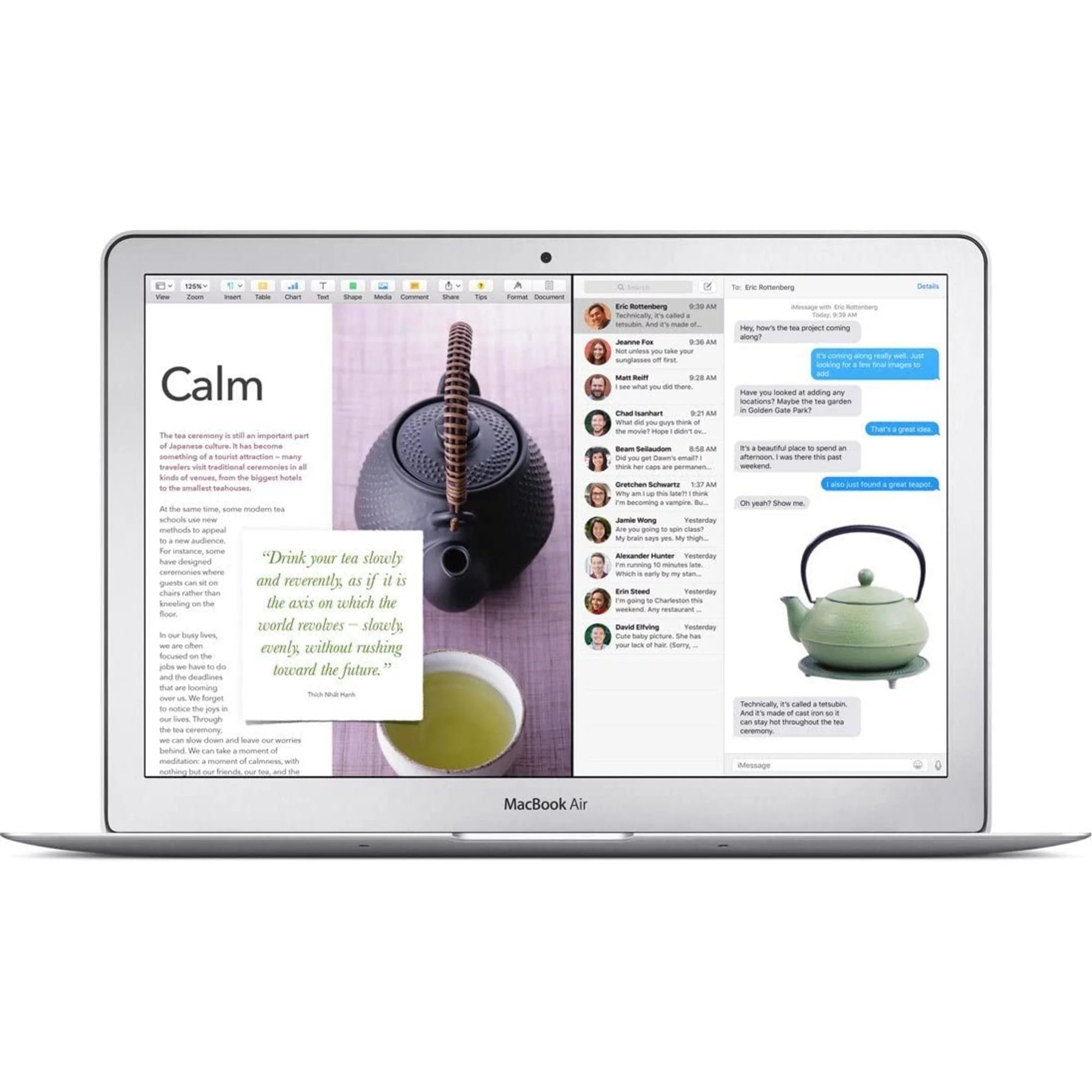 Pre-Owned Apple MacBook Air 13.3 (Early 2015) Laptop (MMGG2LL/A) Intel Core i5 - 8GB Memory - 256GB Flash Storage - Silver (Fair)