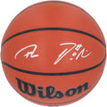 Damian Lillard and Giannis Antetokounmpo Milwaukee Bucks Autographed Wilson Authentic Series Indoor/Outdoor Basketball - Fanatics Authentic Certified