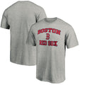 Men's Fanatics Branded Heather Gray Boston Red Sox Heart & Soul T-Shirt
