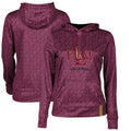 Women's Maroon ULM Warhawks Volleyball Pullover Hoodie