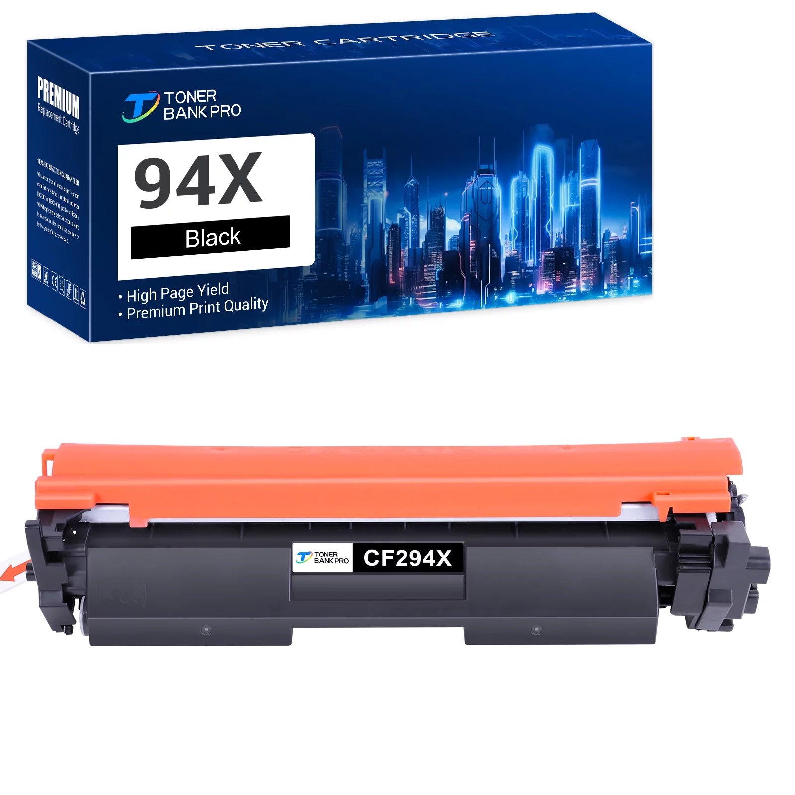 1-Pack 94X 94A Toner Cartridge Replacement Compatible for HP CF294X 94X LaserJet Pro MFP M148dw M148fdw M149fdw LaserJet Pro M118dw Printer Replacement Toner Ink (Black)