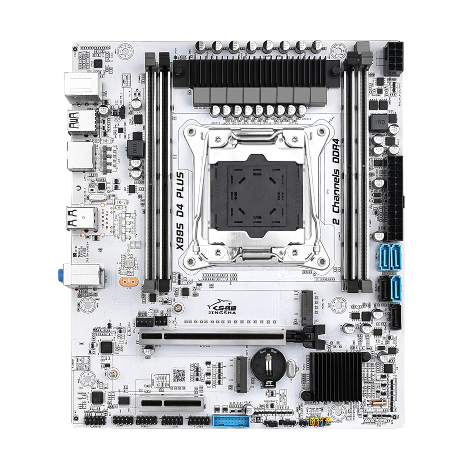 JINGSHA LGA 2011 3 V3/ Xeon Motherboard 4*DDR4 128GB SATA3.0 Gigabit Ethernet WIFI M.2 NVME NGFF