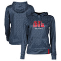 Women's Navy Ole Miss Rebels Volleyball Pullover Hoodie