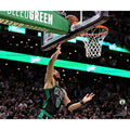 Jayson Tatum Boston Celtics Unsigned Makes Game Winning Shot Photograph