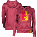 Women's Crimson Pittsburg State Gorillas Volleyball Pullover Hoodie