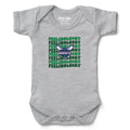 Newborn & Infant Chad & Jake Heather Gray Charlotte Hornets St. Patrick's Day Feeling Lucky Bodysuit