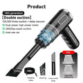 29000PA Vacuum Cleaner Mini Powerful-Cordless Wet &Dry Cars Handheld Home