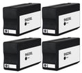 PrinterDash Remanufactured Replacement for HP OfficeJet Pro 9010/9014e/9015e/9019/9020e/9022e/9023/9025e/9026/9028e Black High Yield Inkjet (4/PK-2000 Page Yield) (NO. 962XL) (3JB35BN_2PK)