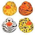 Safari Print Rubber Duck 1 dozen