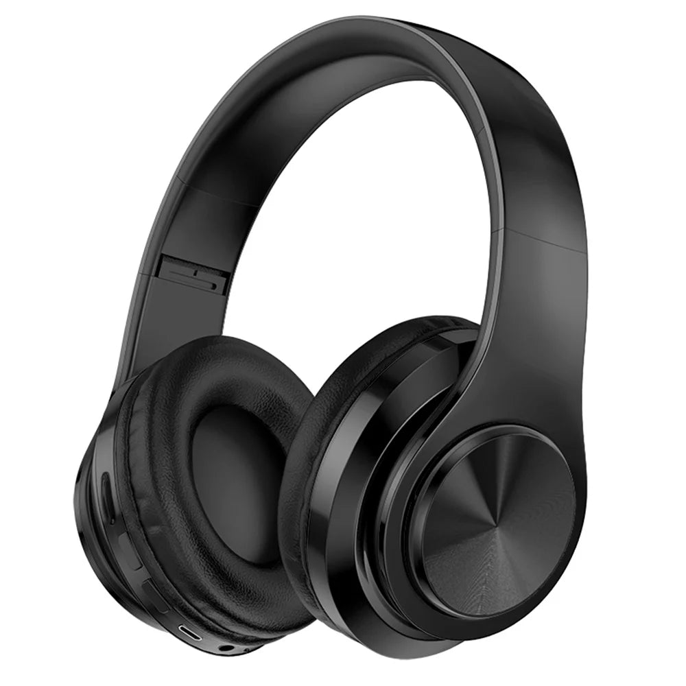 Dazzduo Headset,Support TF Headband Wired Headset Support Headset Support TF 5.0 Headset Wireless Headset Wireless Wired BT