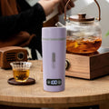 350ml Portable Kettle Electric Tea Kettle Auto Shut Off Small Water Boiler Coffee Kettle for Hotel Business Office Household violet