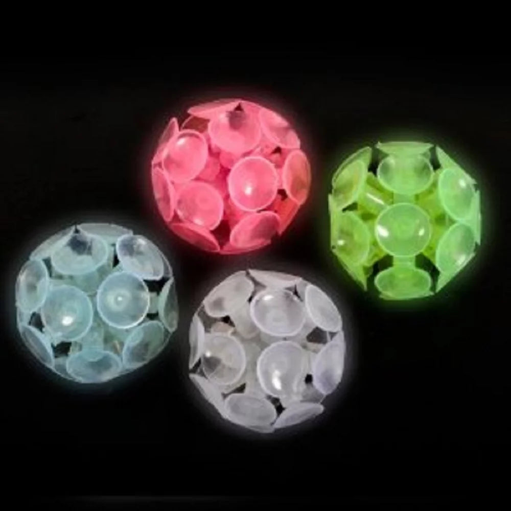 Glow in the Dark Suction Cup (Package of 12) Assorted Colors