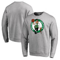 Men's Fanatics Branded Heathered Gray Boston Celtics Primary Logo Sweatshirt