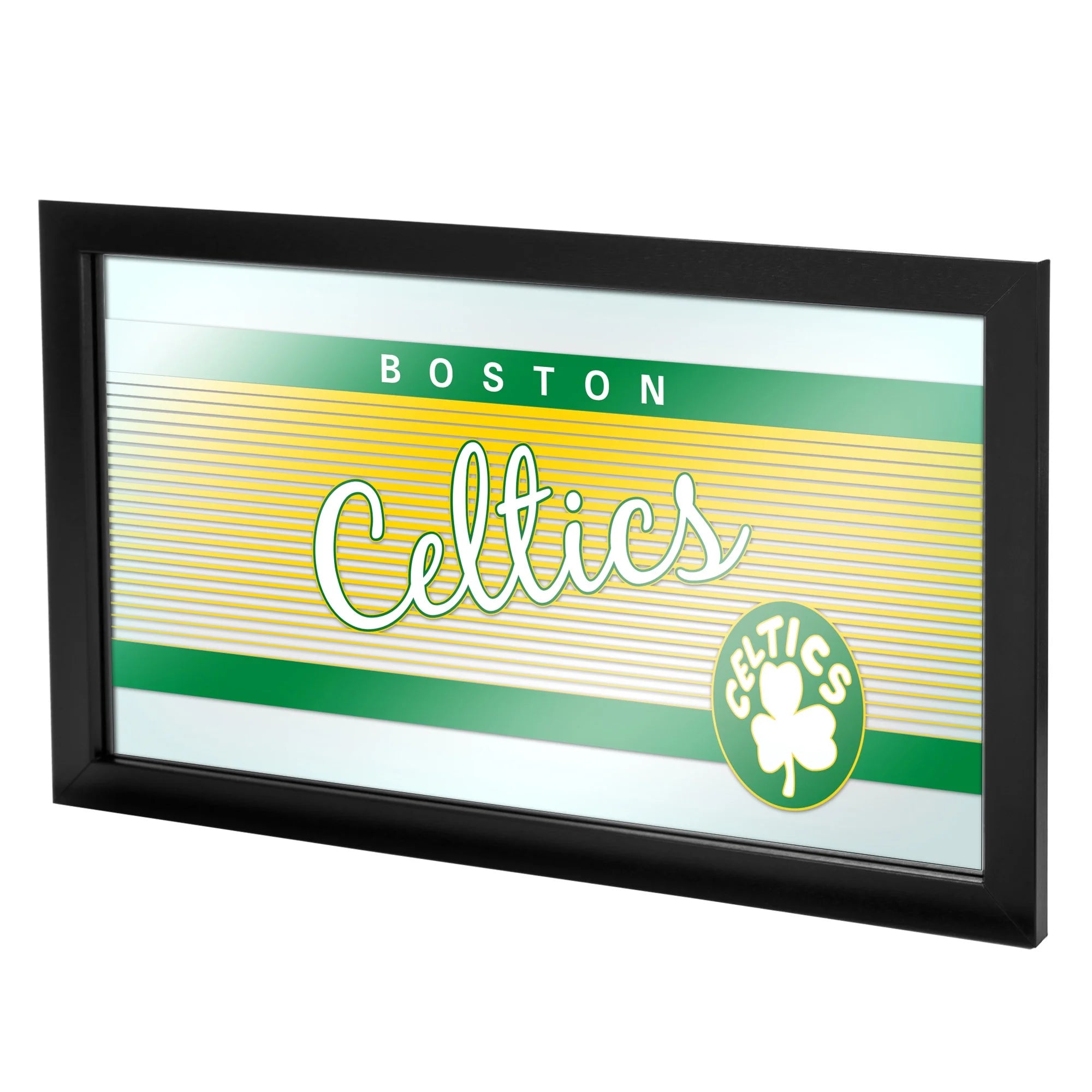 Boston Celtics Hardwood Classics NBA Framed Logo Mirror