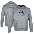 Men's ProSphere Gray Akron Zips Volleyball Logo Pullover Hoodie