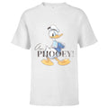 Disney 100 Anniversary Donald Duck D100 Quote Aw Phooey - Short Sleeve T-Shirt for Kids - Customized-White