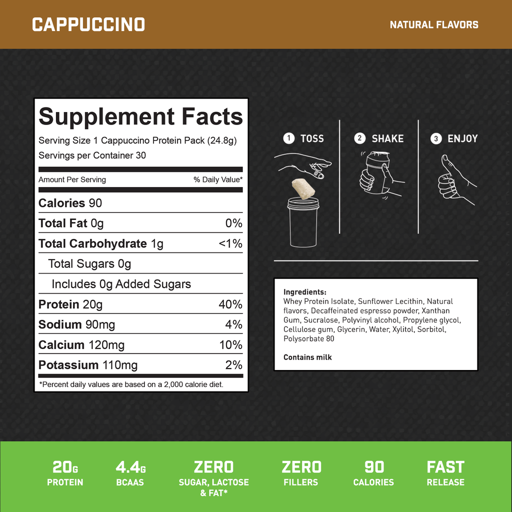 100% WHEY ISOLATE PROTEIN
