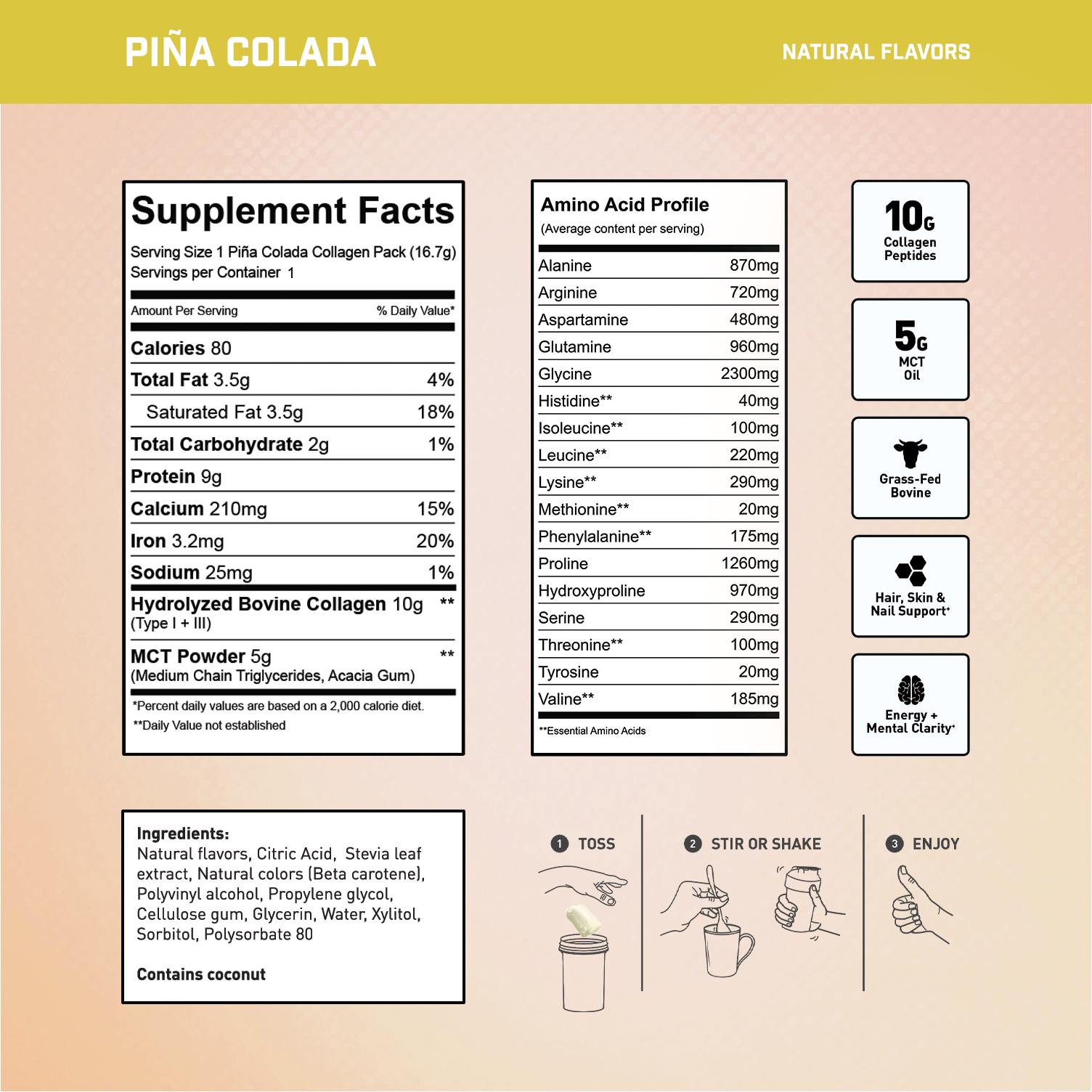 COLLAGEN + MCT OIL