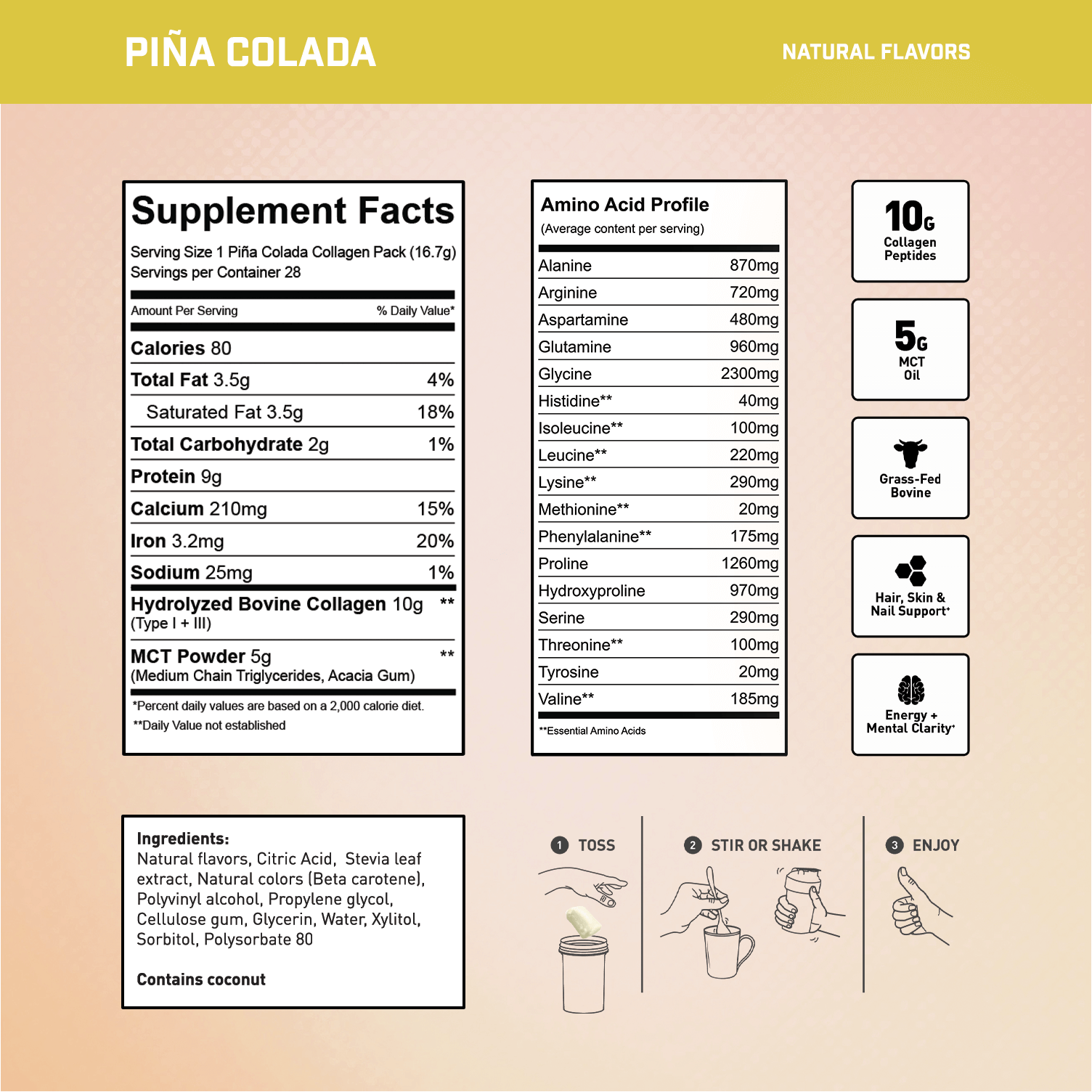 COLLAGEN + MCT OIL