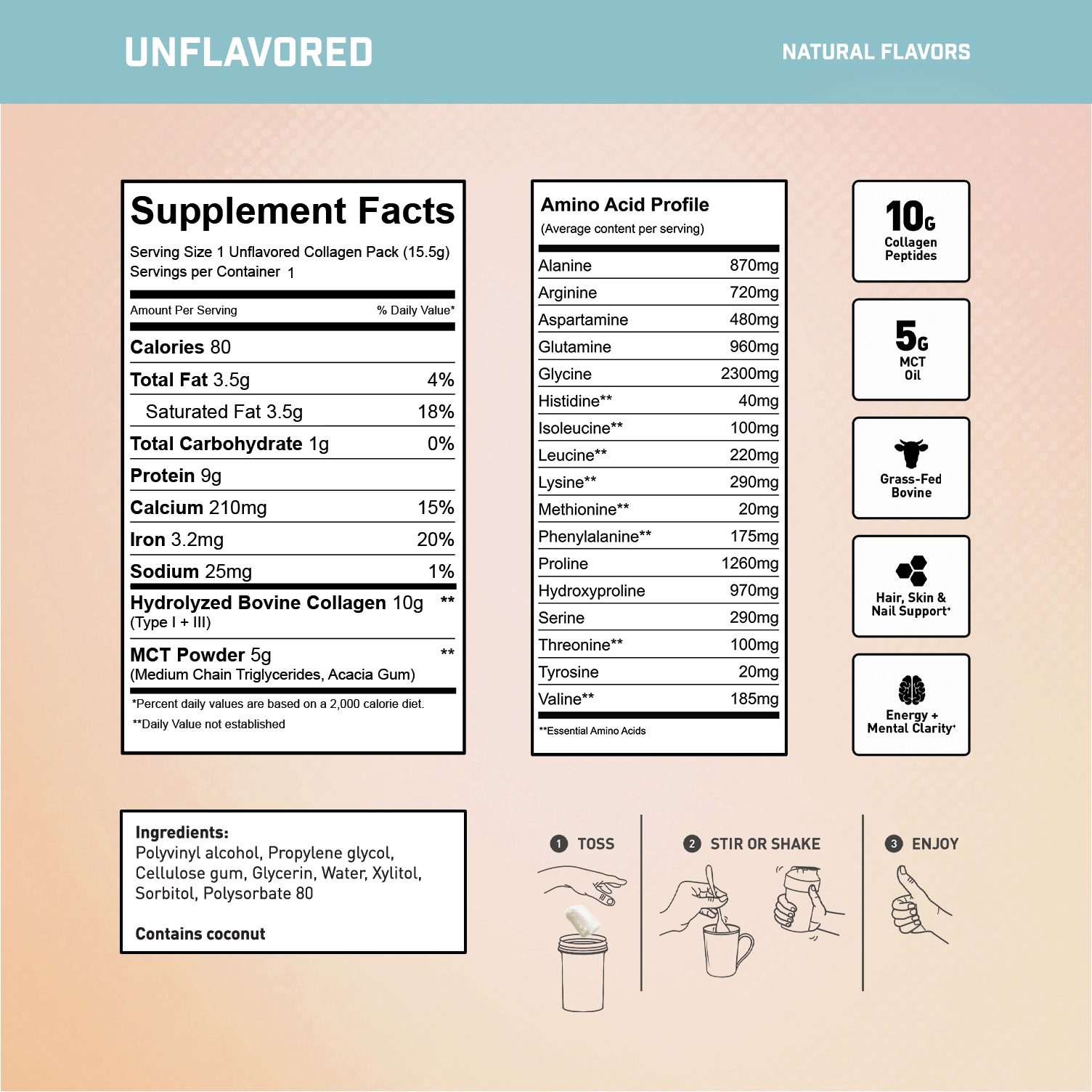COLLAGEN + MCT OIL