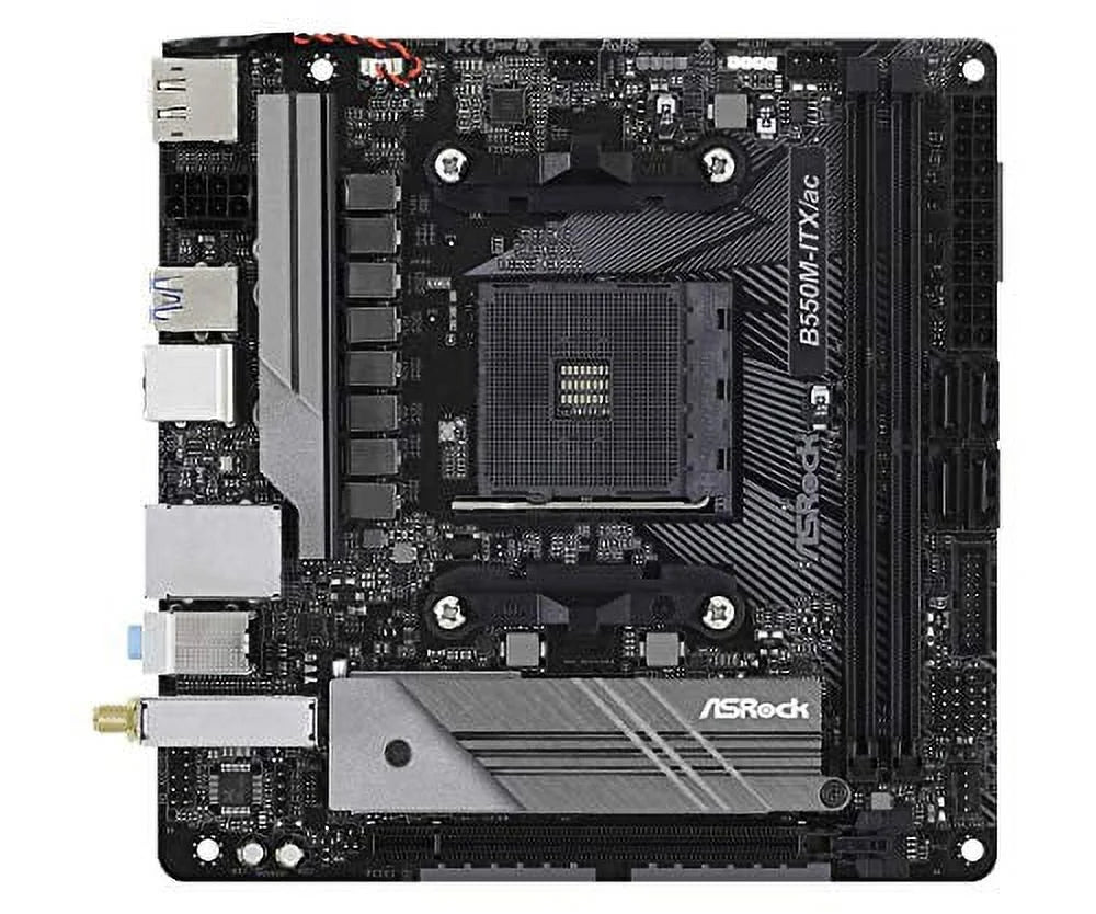 ASRock B550M-ITX/AC Supports 3rd Gen AMD AM4 Ryzen? / Future AMD Ryzen? Processors motherboard Mini ITX
