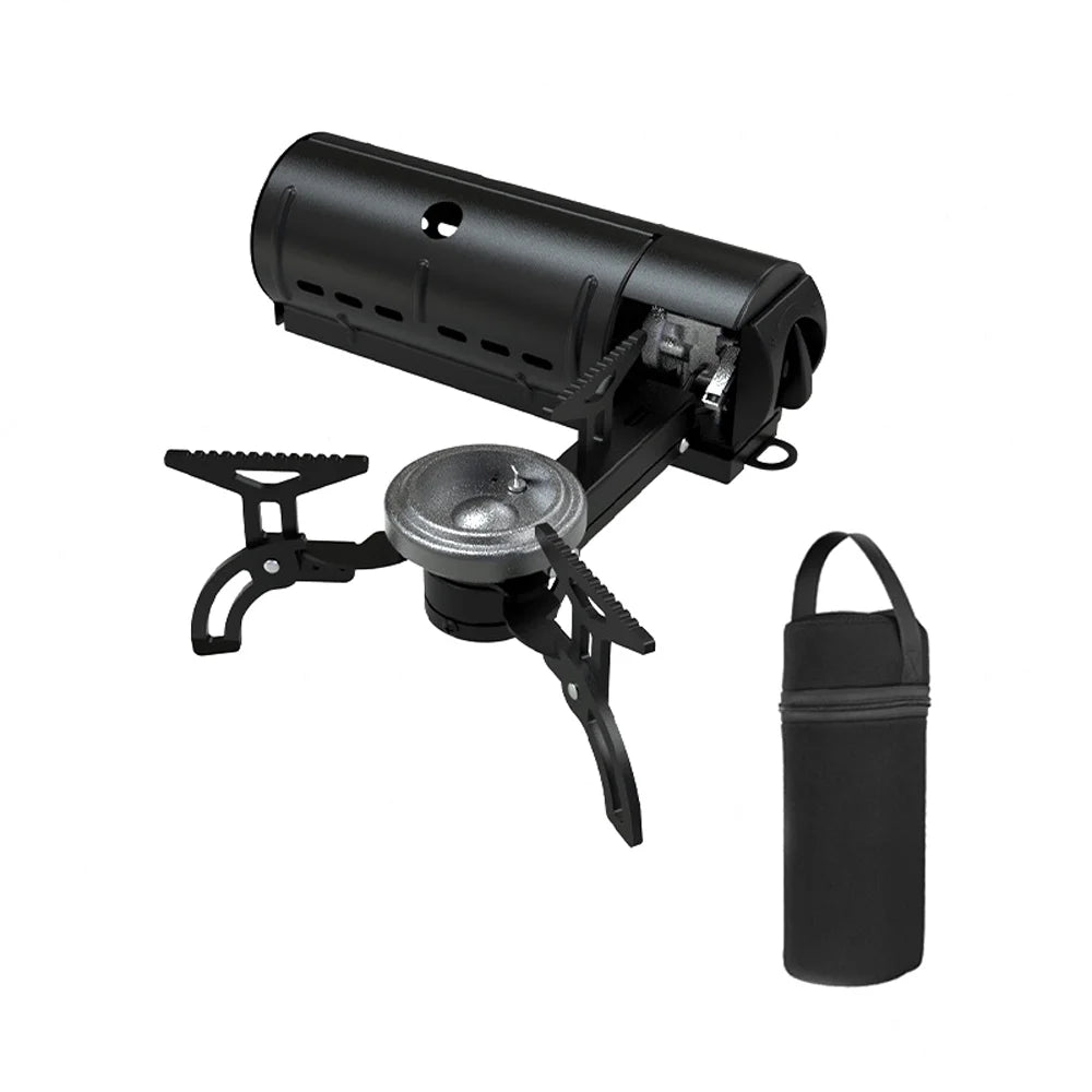 Portable Folding Butane Stove - CLS Camping Cassette Stove with 2800W Power and Carrying Bag, Ideal for Outdoor Cooking, Picnics, Backpacking, and Hiking