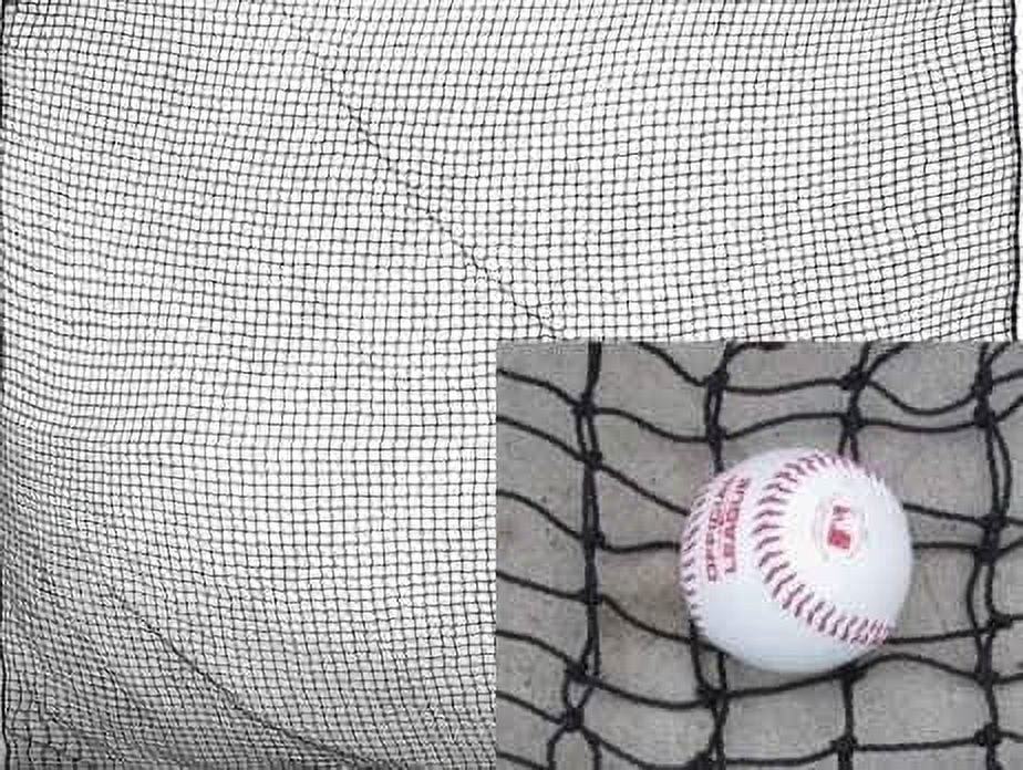 Jones-Sports Batting Cage Divider 12' X 14' #84(120 Ply) Panel, Baffle Net for Baseball, Softball