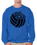 Awkward Styles Men's Volleyball Dad Graphic Sweatshirt Tops Sport Dad Father`s Day Gift Idea