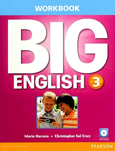 Pre-Owned Big English 3 Workbook w/AudioCD Paperback