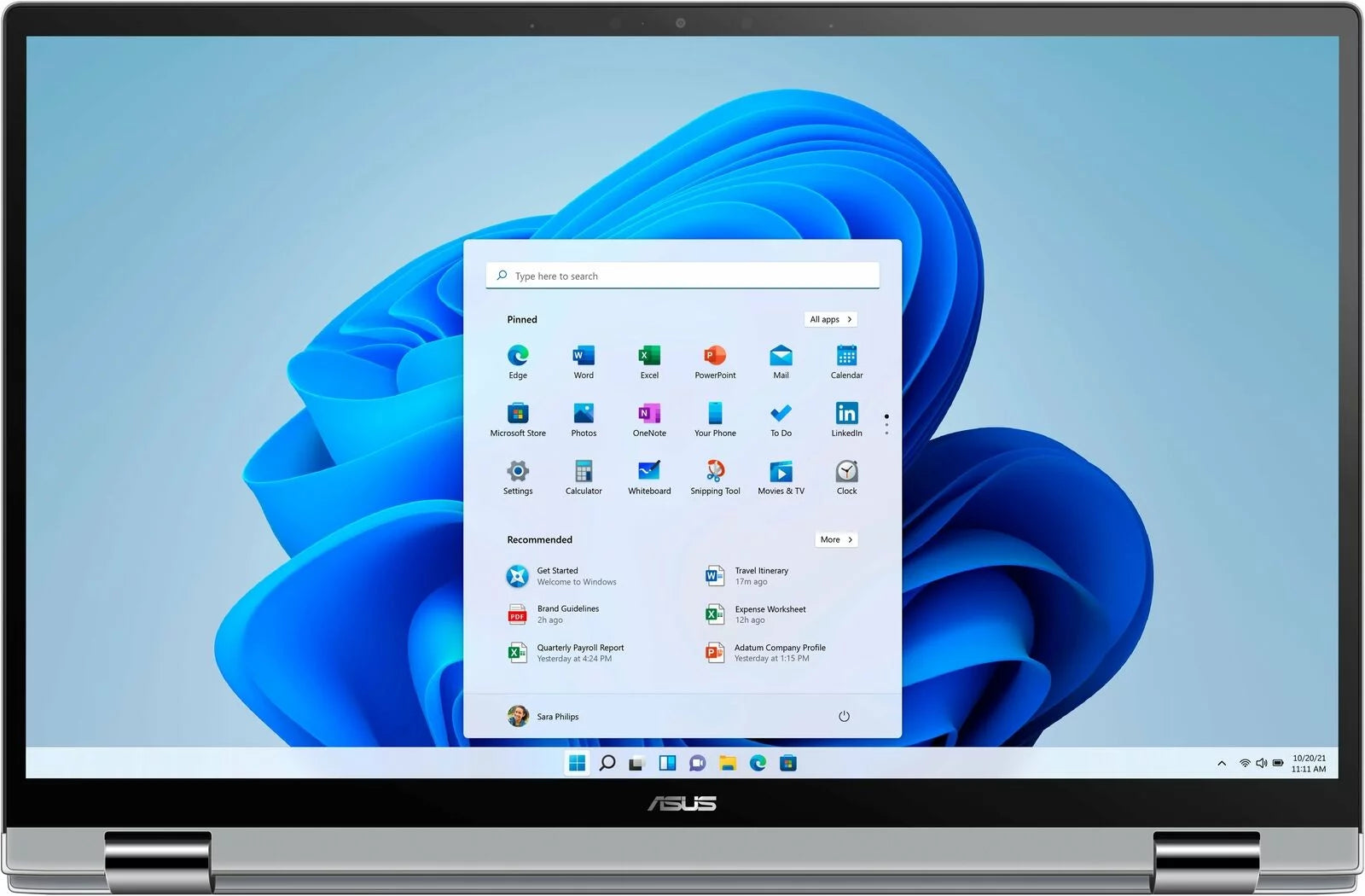 ASUS - Zenbook 15.6 Laptop - AMD Ryzen 7 - 8GB Memory - NVIDIA GeForce MX450 - 256GB SSD - Light Grey