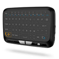 H18 Wireless Keyboard Full Touchpad Remote Control Keyboard Mouse Mode with Large Touch Pad Vibration Feedback for Smart TV Android PC Laptop