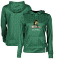 Women's Hunter Green Wright State Raiders Volleyball Pullover Hoodie