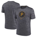 Men's Nike  Charcoal Pittsburgh Pirates City Connect Velocity Practice Performance T-Shirt