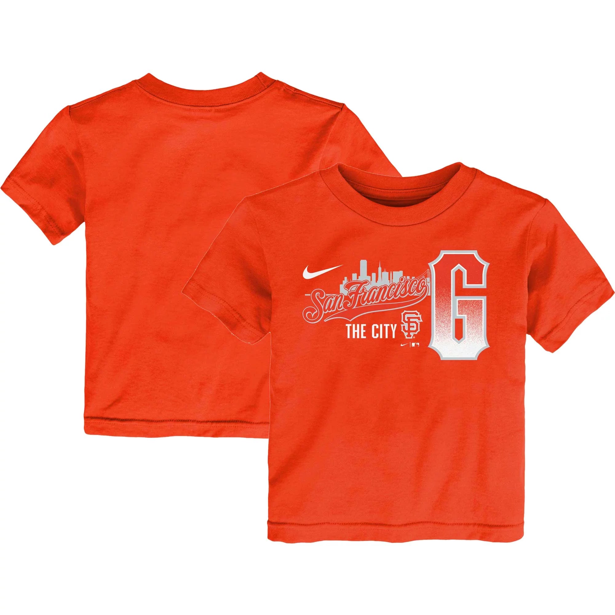 Toddler Nike Orange San Francisco Giants City Connect Graphic T-Shirt