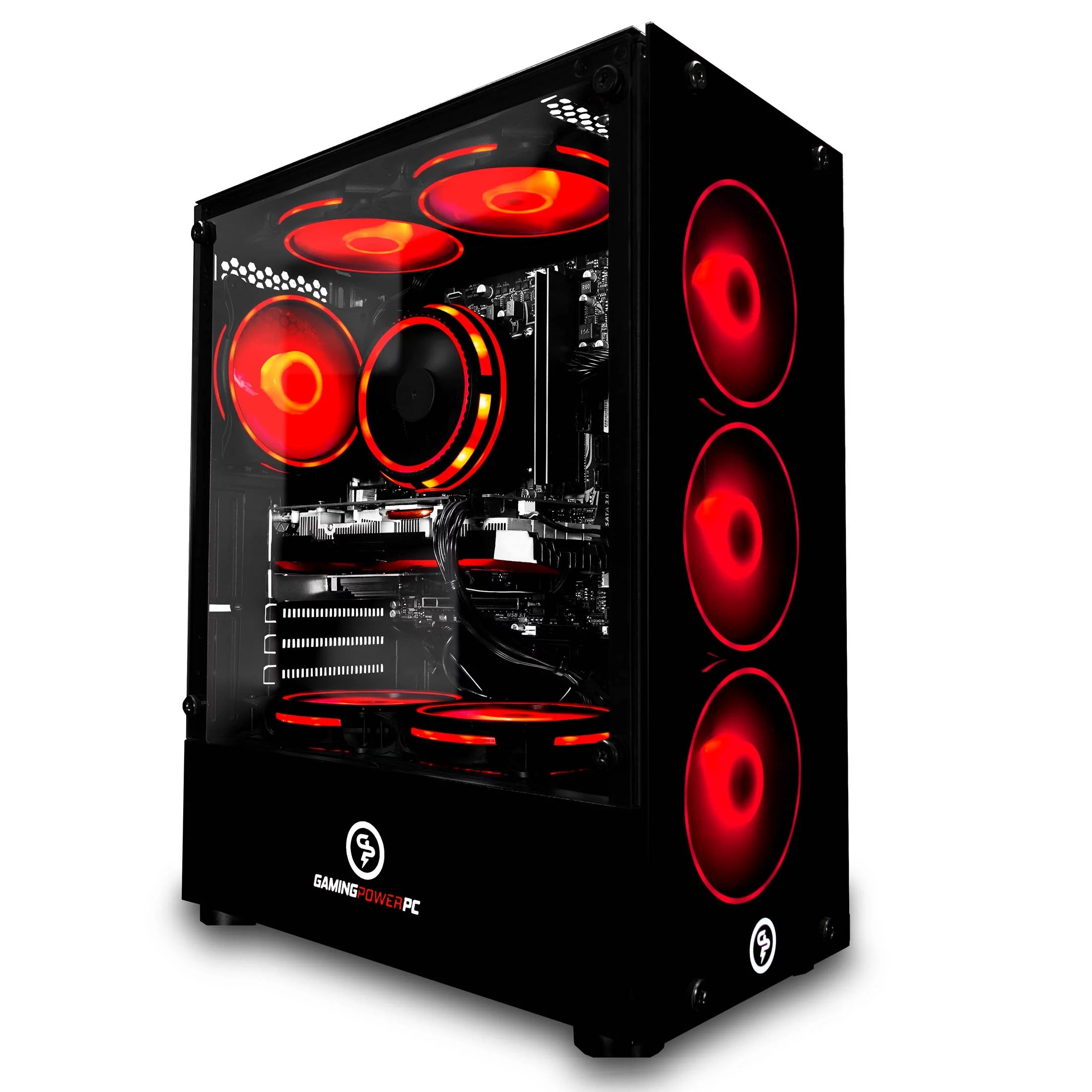 Gamingpowerpc G101 Gaming PC Desktop Tower Ryzen 5600G 3.9, 512GB,16GB, RX Vega 7 1.9Mhz, Windows 11