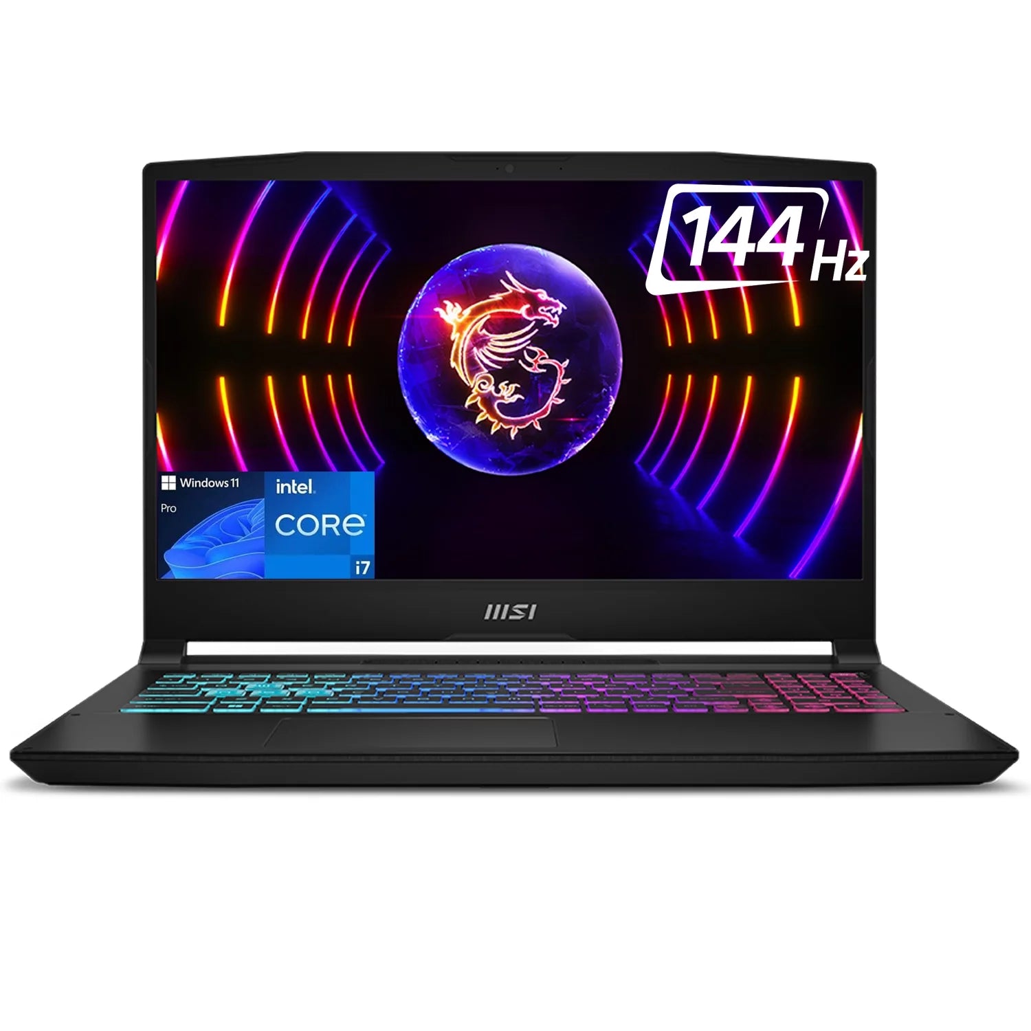 MSI Katana 15 Gaming Laptop, 15.6 FHD IPS 144Hz, 12th Gen Intel 10-Core i7-12650H Up to 4.7Ghz, GeForce RTX 4070, 16GB DDR5, 2TB PCIe SSD, Wi-Fi 6, 4-Zone RGB Keyboard, Type-C, HDMI, Win 11 Pro