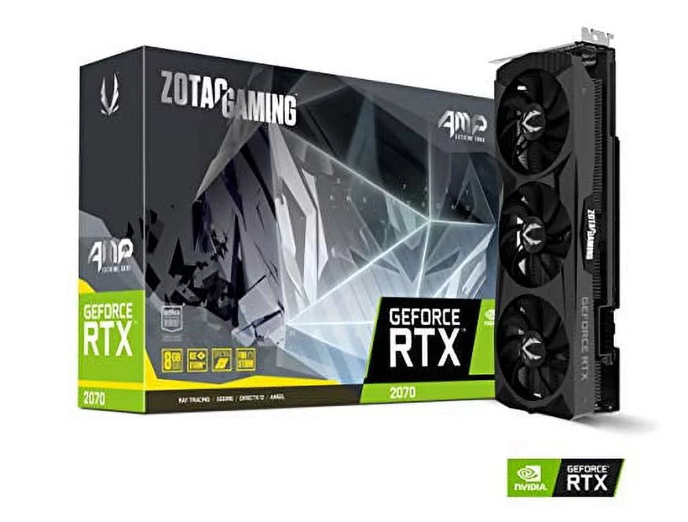 ZOTAC VCX ZT-T20700C-10P GeForce RTX2070 AMP Extrme Core 8G GDDR6 256B DP/HDMI Retail