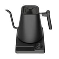 Temperature Control Electric Gooseneck Kettle - 1.0L Pour-Over Kettle for Coffee and Tea - Silent Operation - 1-24H Keep Warm - Stainless Steel - LCD Display - 1200W Quick Heating - Hot Water Boiler