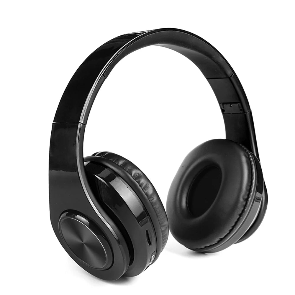 Spirastell Headset,Support TF Headband BT Headset Wireless Wired 5.0 Headset Wired Headset Support
