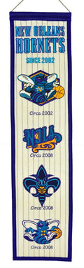 New Orleans Hornets Official NBA 8 inch x 32 inch  wall banner by Winning Streak