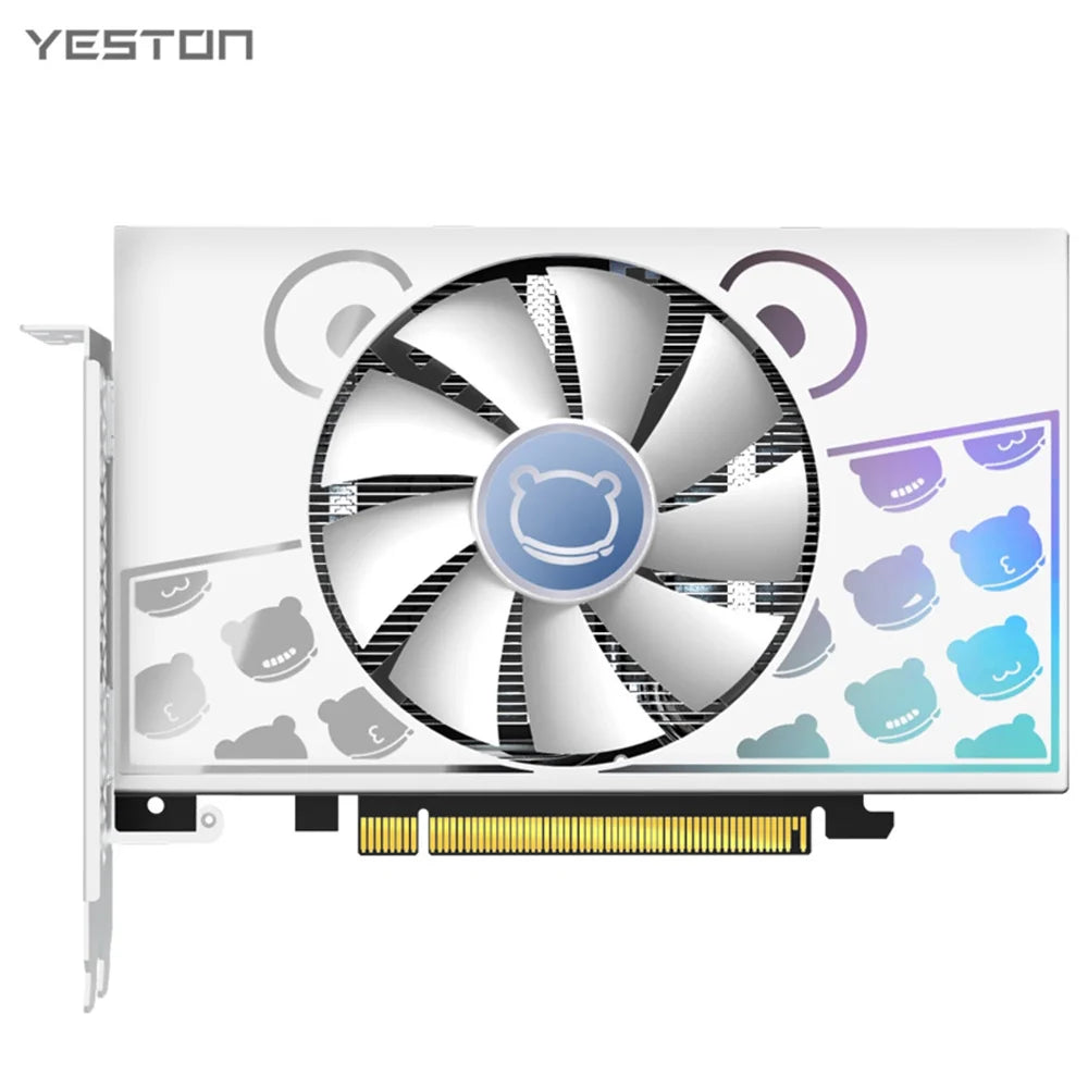Yeston RX6500XT 4GD6 Gaming Graphics Card, RDNA 2 Architecture, 18Gbps Memory Speed, Dual BIOS Design