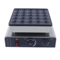 MIDUO 800W Commercial Mini Dutch Pancake Baker 25 Pcs Waffle Maker
